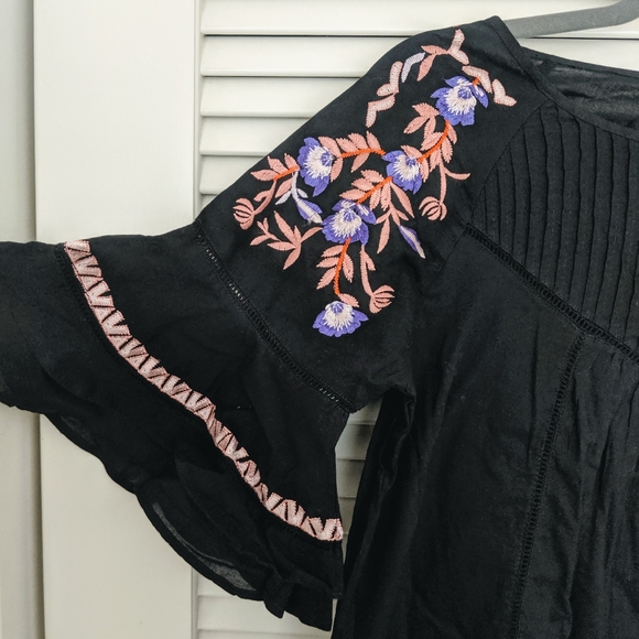 Free People floral embroidery dress - Picture 3 of 5